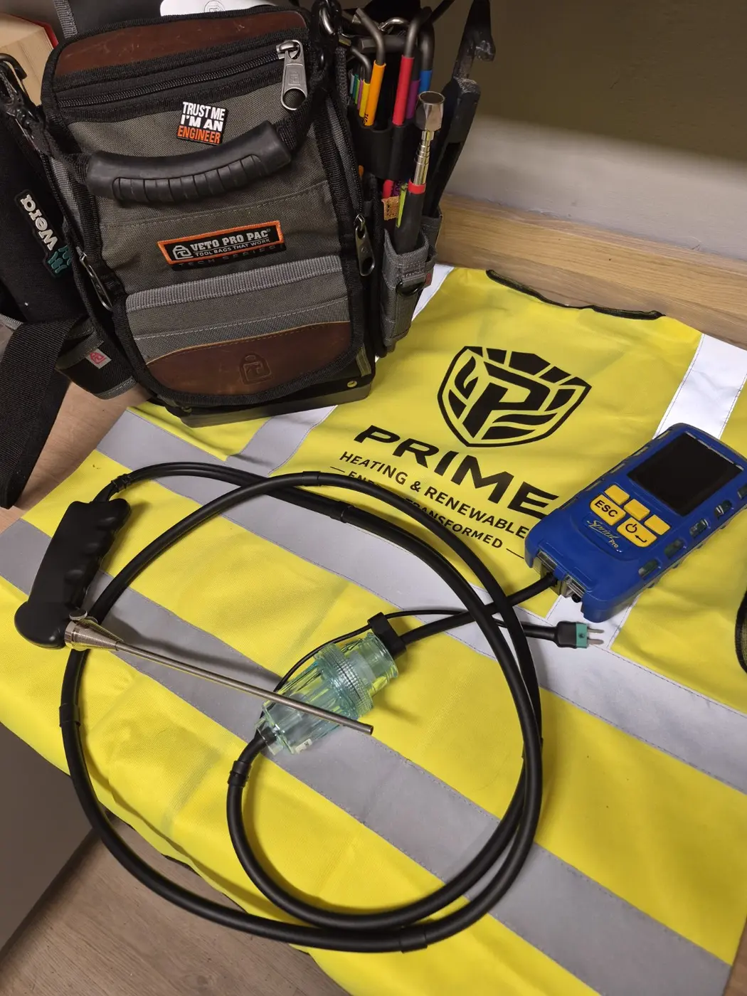 Starter tools for a new heating engineer